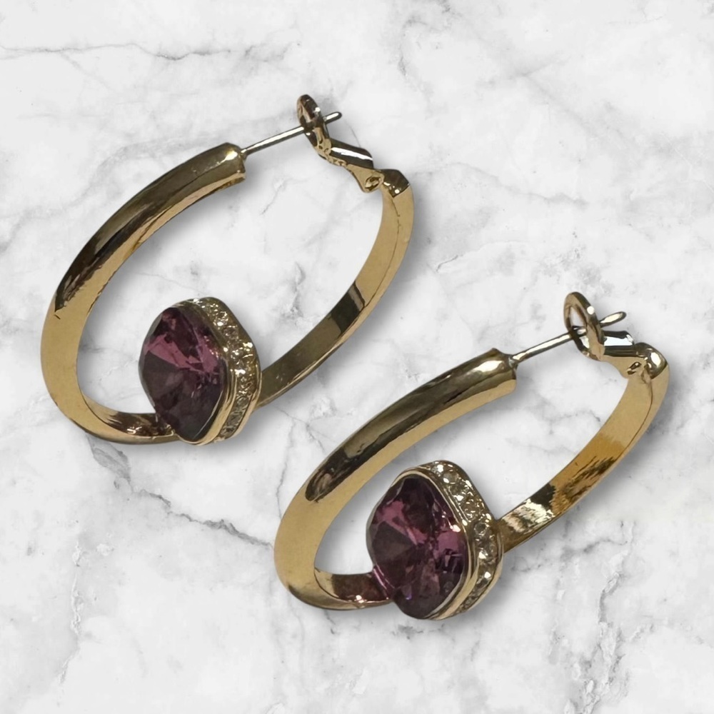 2 for $30 ๐๐Anne Klein Hoop Earrings - Picture 3 of 15